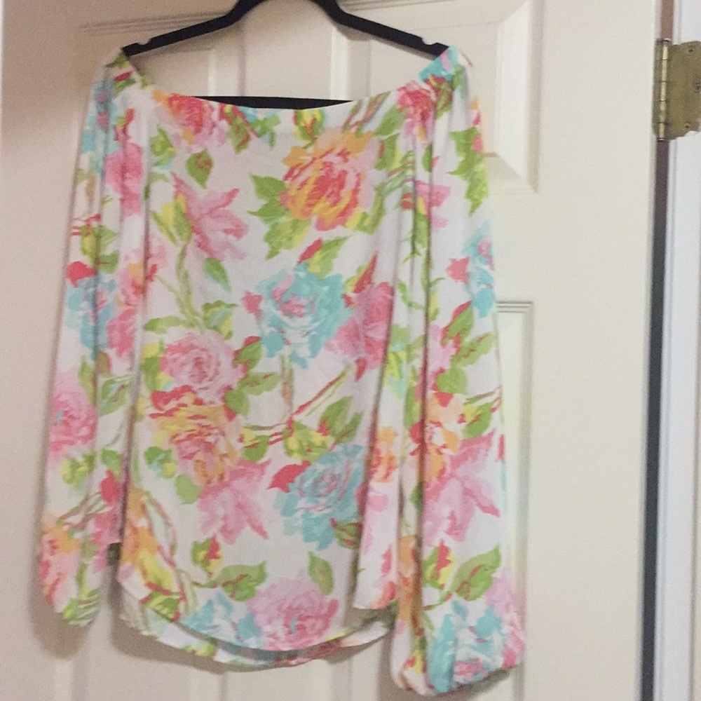 Saks Fifth Ave off the shoulder blouse